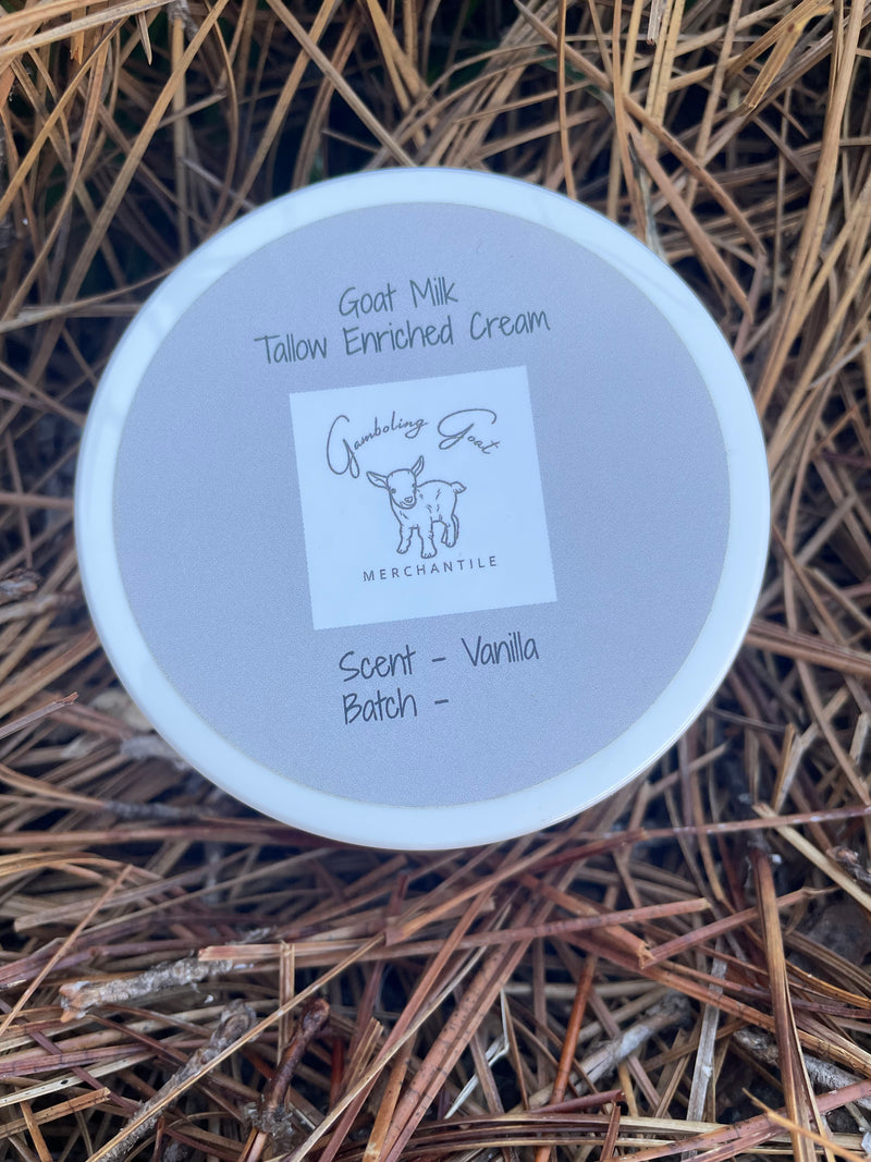 Goat Milk & Tallow Cream